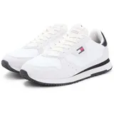 Tommy Hilfiger EVA Runner Leather Herren Beige/Schwarz 44