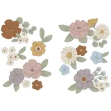 Little Dutch WD34001 Wandsticker/Wandaufkleber - Vintage Little Flowers