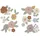 Little Dutch WD34001 Wandsticker/Wandaufkleber - Vintage Little Flowers