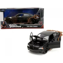 Jada 253203078 - Fast & Furious Dodge Charger Heist Car schwarz 1:24