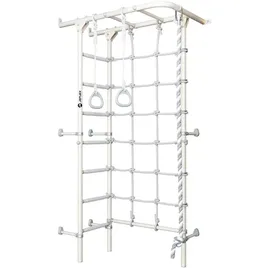JEFlex Sprossenwand ClimbMaxx M5 weiß-grau - Weiß/Grau
