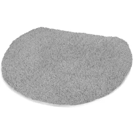 KLEINE WOLKE Wc-Deckelbezug Relax Grau 47 x 50 cm