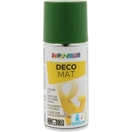 european aerosols DUPLI-COLOR DECO MAT RAL 6002 laubgrün 150 ml, dekorativer Bastellack, schnelltrocknend, vielseitig einsetzbar, hohe Deckkraft, Styroporfest