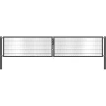 GAH Alberts Doppeltor 500 x 100 cm Metall