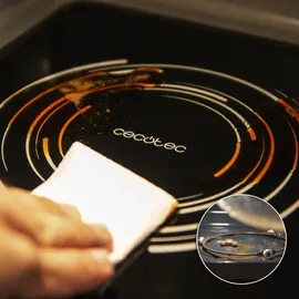Cecotec Mikrowelle mit Grill Mikrowelle mit Grill Proclean 3160 Flatbed Mirror. 20 l, 700 W, 6 Stufen, 800 W Grill, Spiegel- und Metalldesign, mit 3DWave-Technologie für gleichmäßiges Garen und Gold
