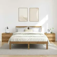 VidaXL Nachttische 2 Stk. Artisan-Eiche 50x40x43,5 cm Holzwerkstoff