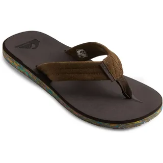QUIKSILVER Herren Carver Suede Recycled Sandale, Brown 2, 44 EU