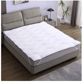 AMBINESS, Topper Matratzentopper Mikrofaser Wolke 80x200cm - 180x200cm, 7 cm hoch, Polyester, Beste Luftzirkulation temperaturregulierend Maschinenwaschbar 140 cm x 190 cm x 7 cm