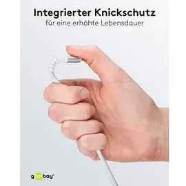 goobay USB-C 0,5 m Weiß