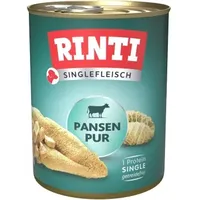 Rinti Singlefleisch 800g Dose Hundenassfutter Sparpaket 24 x 800 Gramm Pansen Pur