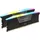 Corsair Vengeance RGB DDR5 6400 MHz, DDR5-RAM, DIMM Kit 32GB-2X16GB (CMH32GX5M2B6400Z36)