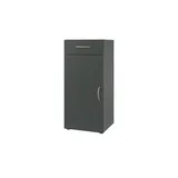 Sconto Schuhschrank ¦ grau ¦ Maße (cm): B: 40 H: 98 T: 40.0