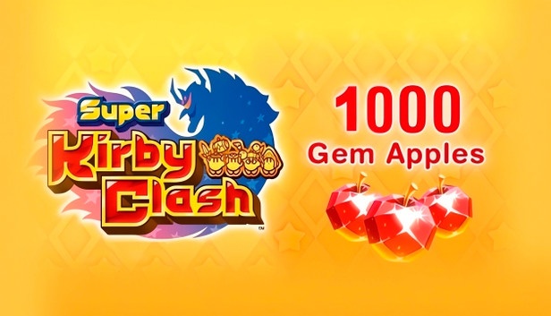Super Kirby Clash 1000 Gem Apples Switch