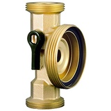 Vortex V-Pumpengehäuse 1 1/4"a mit Ventilen, Dichtring,2x Flachdichtung - 105 mm X 125 mm X 90 mm