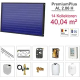 solarbayer� Solarbayer PremiumPlusAL Solarpaket H14 Stock Bruttofläche 40,04 m2 horizontal