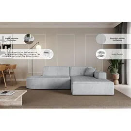 altdecor Ecksofa Ottomane Links IREA-L1-v4 232x165x77 cm Beige