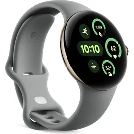 Google Pixel Watch 3 45 mm Bluetooth matte hazel Sportarmband hazel