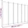 vidaXL Paravent Schwarz 300x200 cm Stoff