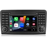 2+32G Carplay Android 13 Autoradio Für Mercedes Benz ML/GL Klasse W164 X164 GPS Navi WIFI BT FM USB RDS DAB+ SWC