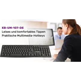 Gembird KB-UM-107-DE DE