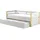Vipack Kinderbett Magrit 90 x 200 cm Kiefer massiv weiß lackiert