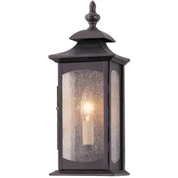 Market Square Outdoor Wandleuchte bronze 1-flammig IP44 Feiss QN-MARKET-SQUARE-S