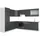 Vicco Winkelküche Fame-Line L-Form 287 cm Weiß