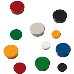 Magnete, 32mm, blau,Pck=10St, Haftkraft 800g
