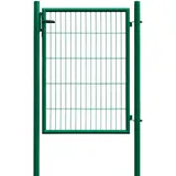 Floraworld Einzeltor für Einstabmattenzaun Grün 100 cm x 100 cm