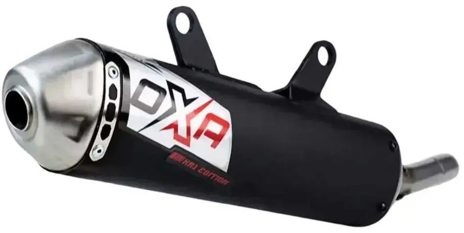 Oxa Kr1 Ktm Exc 250/300 17-18 Nicht Homologierter Schalldämpfer - Black / Silver - Not Homologated