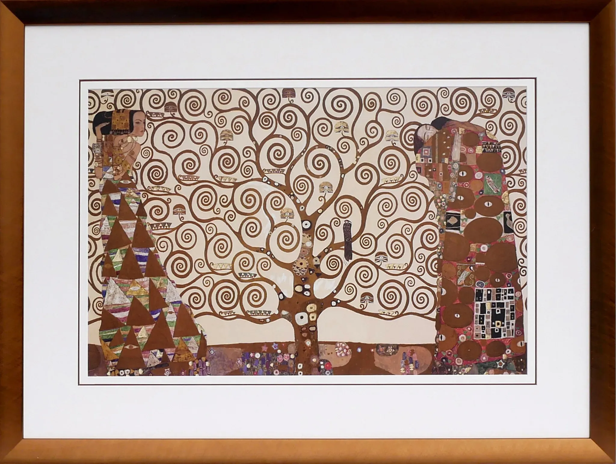 Kunstdruck GUSTAV KLIMT - bunt