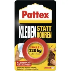 Pattex Kleben statt Bohren Klebeband 1,5m