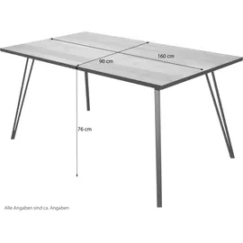 moebel-direkt-online möbel direkt online Esstisch 160x90 cm Lyon