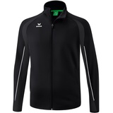 Erima Unisex Liga Star Polyester Trainingsjacke, schwarz/weiß, L