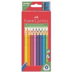 Faber-Castell (Schule) 20er-Pack Buntstifte »Triangular Jumbo« braun