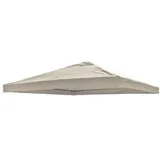 Lex Ersatzdach Pavillon 3x3 m 1 Stück Beige