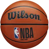 Wilson Basketball DRV PRO, Outdoor, Tackskin Gummi, Größe: 7, Braun