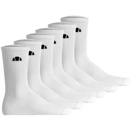 Ellesse ALACRE Crew Socken 6er Pack Weiß 37-42,5