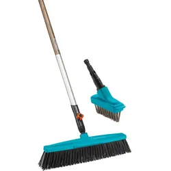 Gardena combisystem-Komplettangebot (Straßenbesen + Fugenbürste + Stiel)