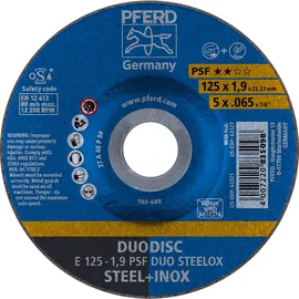 pferd tools E 125-1,9 PSF DUO Trennscheibe 125 mm