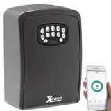 Xcase Mini-Schlüssel-Safe SAF-100.app mit Bluetooth und App, IP54