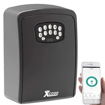 Xcase Mini-Schlüssel-Safe SAF-100.app mit Bluetooth und App, IP54