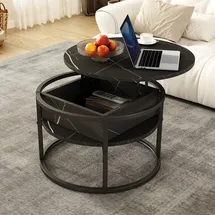 Vicco Marlo Schwarz Marmor 57 x 47,5 x 57 cm