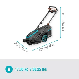 Gardena PowerMax Duo 46/36V P4A inkl. 2 x 2.5Ah Akku (14646-65)