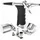 Wiltec Airbrush Pistole Typ 116 schwarz/silber 0,3mm