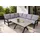 teico group Lounge-Set 7-tlg. Anthrazit/Grau