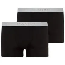 Hanro Retro Boxer 2er Pack Schwarz S