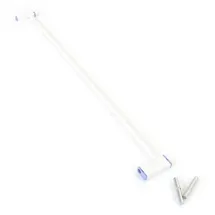 toboli Treppenschutzgitter Verlängerung 7 cm Weiß