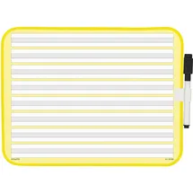 TimeTex Schreibübungs-Whiteboard 28 cm x 21,5 cm Grau