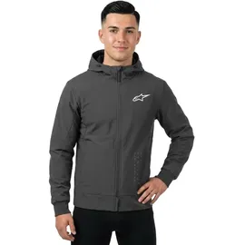 Alpinestars Radium Tech Motorrad Zip Hoodie Schwarz S